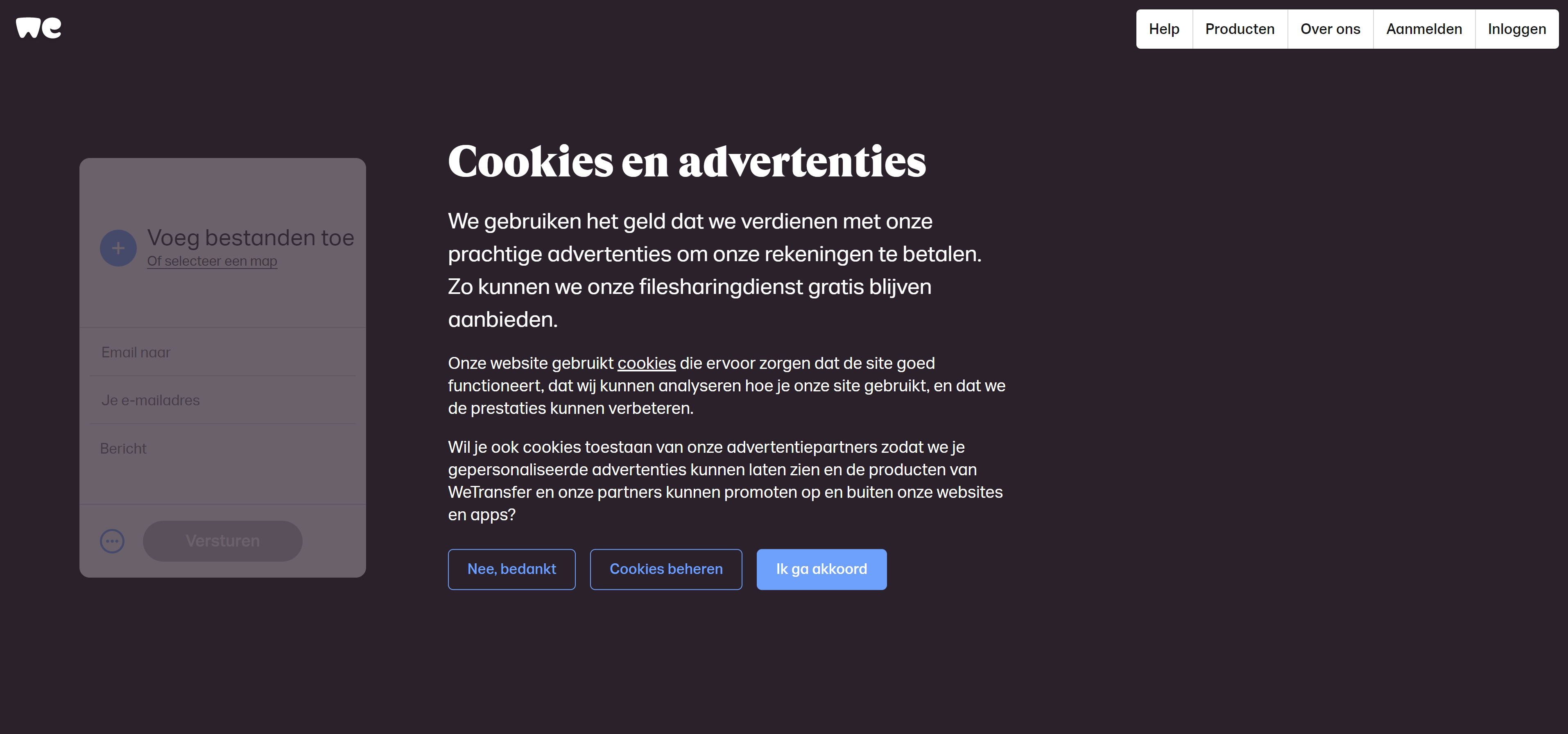 VERSTUUR MET WETRANSFER visual data 3